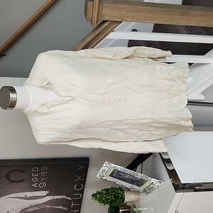 Johnny Was Antik Oversize Embroidered Blouse